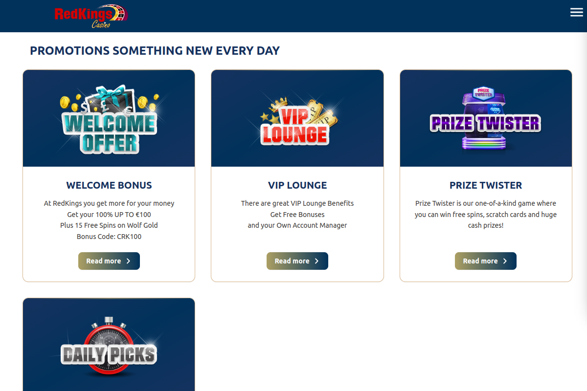 Casino RedKings bonus preview