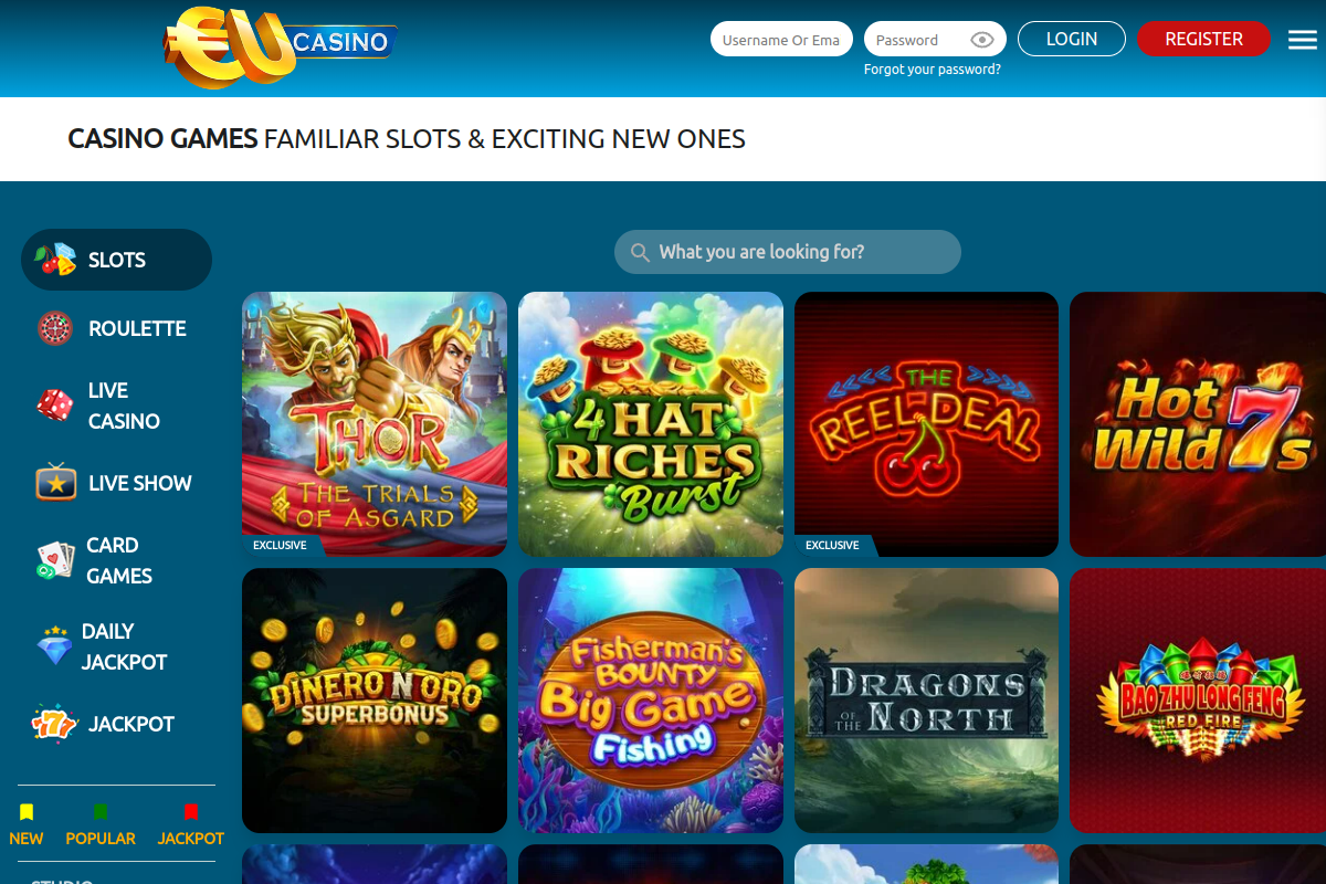 EU Casino games preview