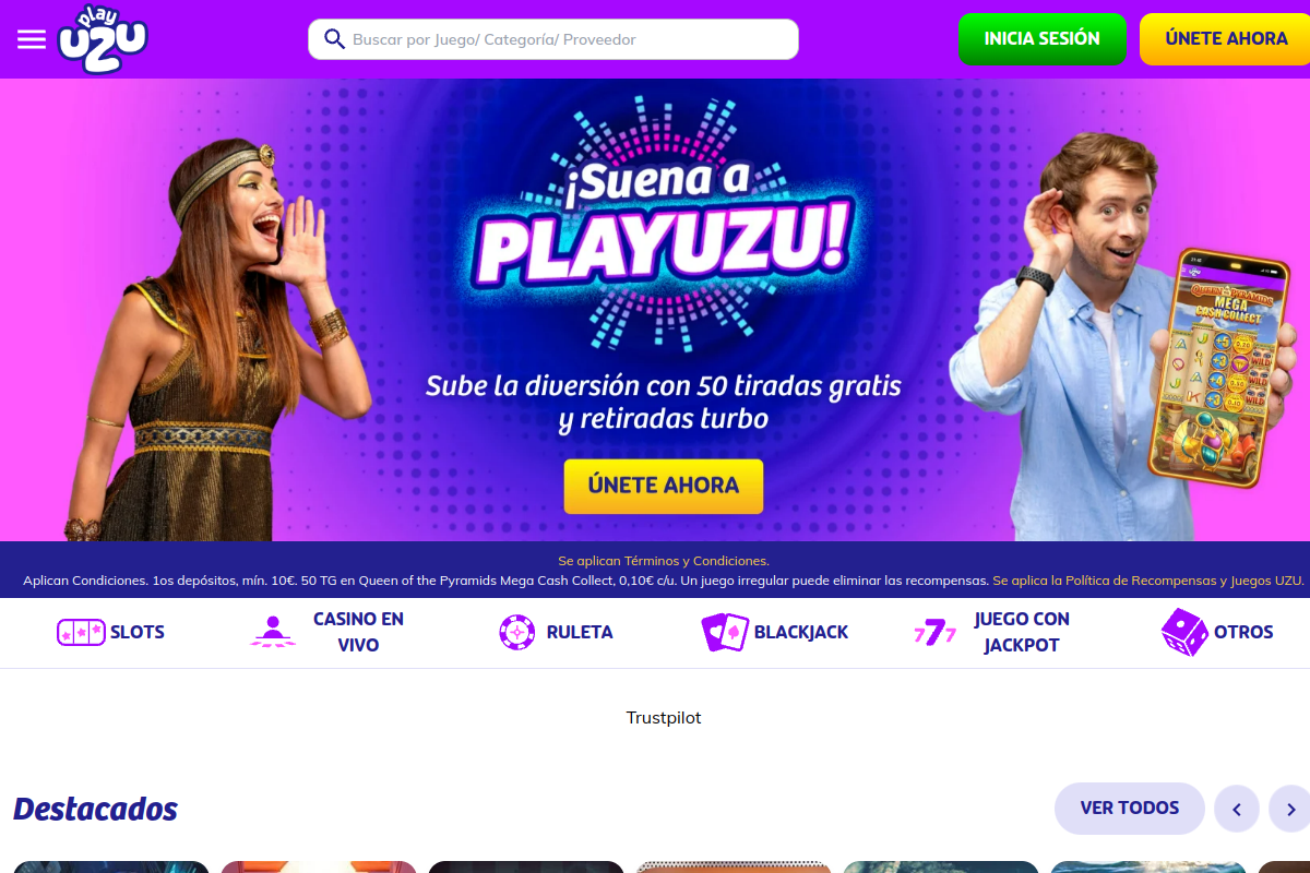 Play UZU casino gallery image
