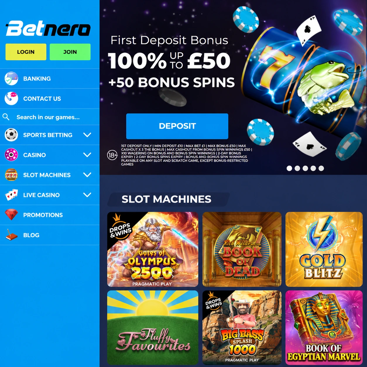 Betnero casino gallery image
