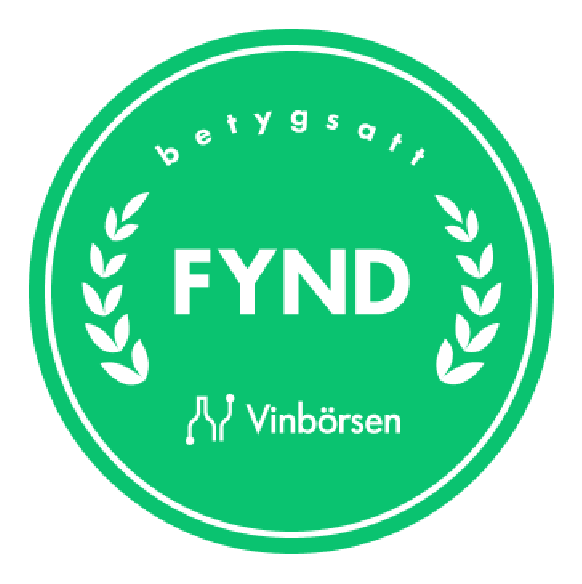 Betygsatt FYND av Vinbörsen