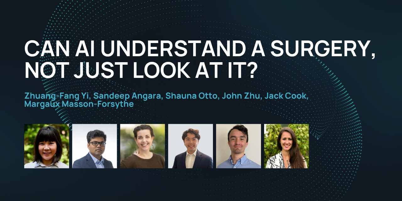 Blog title and headshots of authors Zhuang-Fang Yi, Sandeep Angara, Shauna Otto, John Zhu, Jack Cook, Margaux Masson-Forsythe
