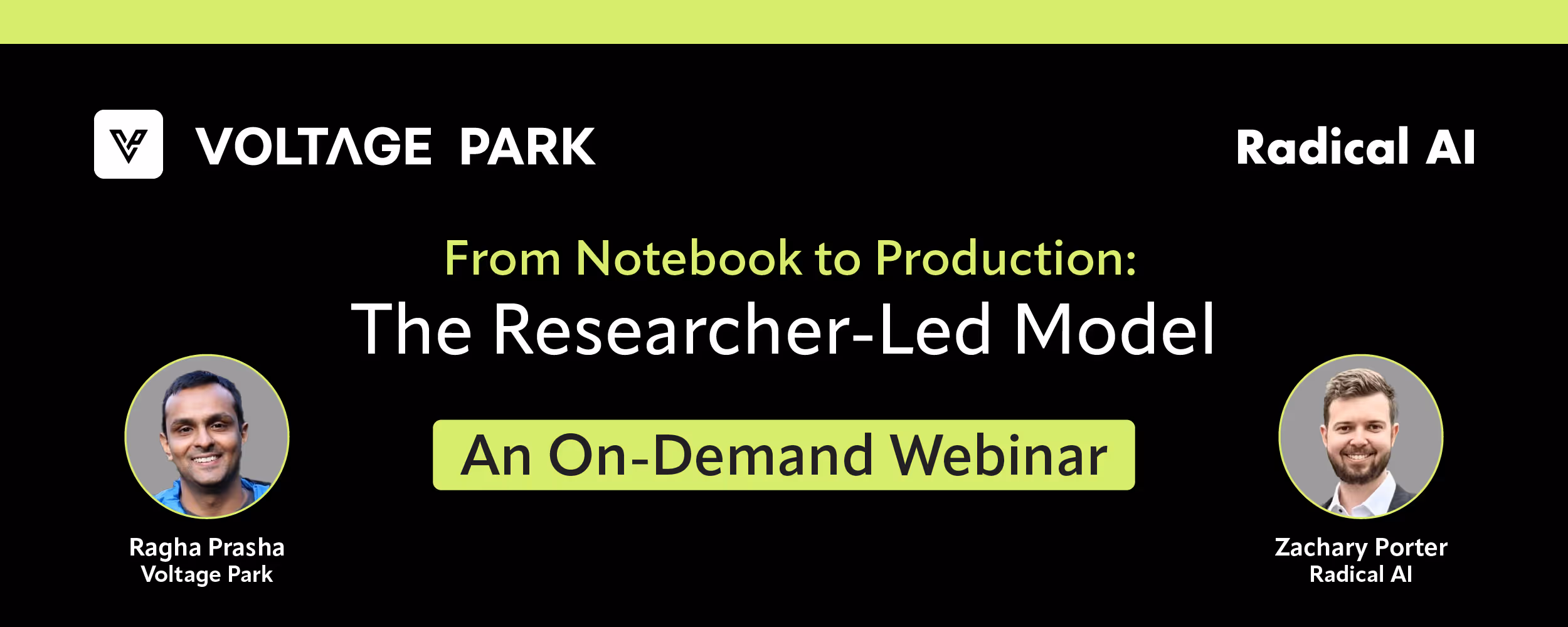 [WEBINAR EMBEDDED] From Notebook to Production: The Researcher-Led Model