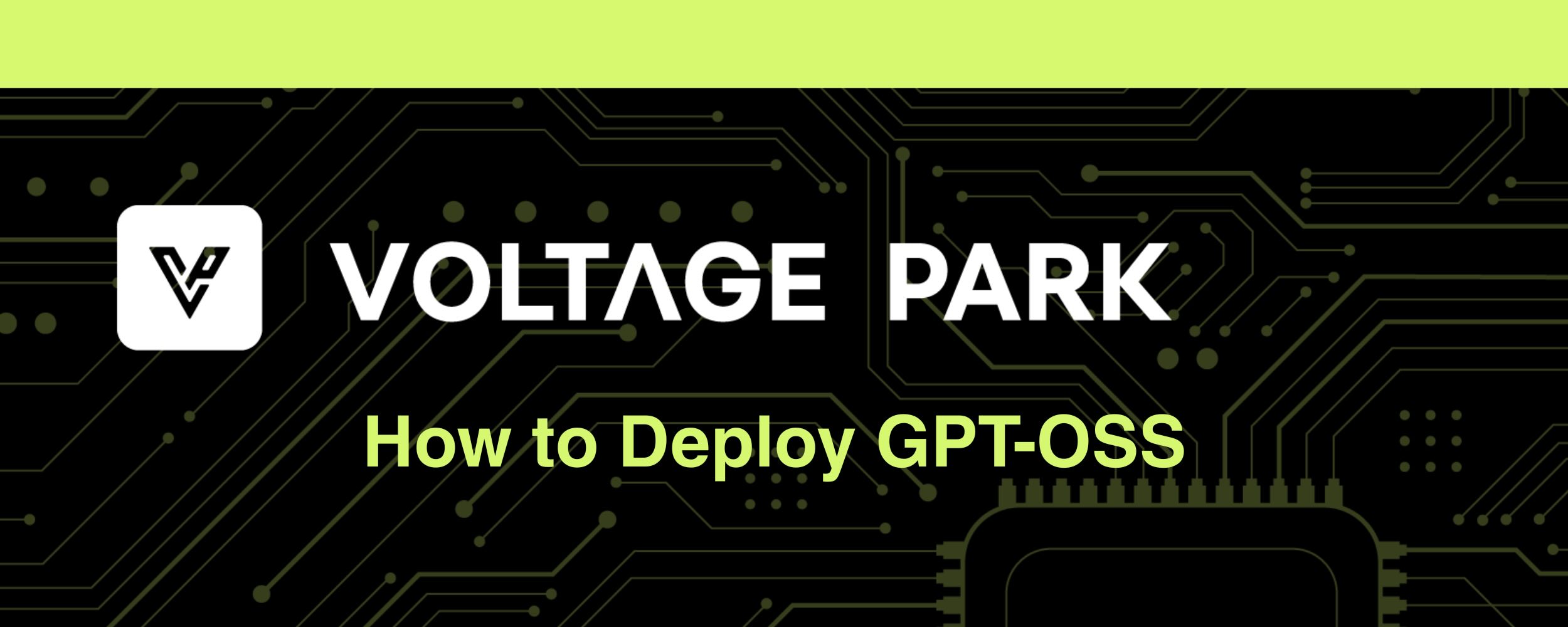 How to Deploy GPT-OSS on a Voltage Park GPU Server