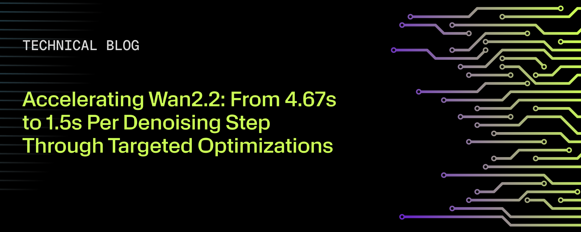 Accelerating Wan2.2: From 4.67s to 1.5s Per Denoising Step Through Targeted Optimizations
