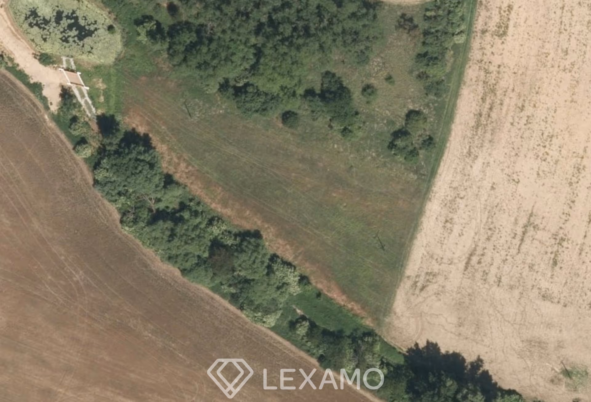 mapa pole Běhařovice