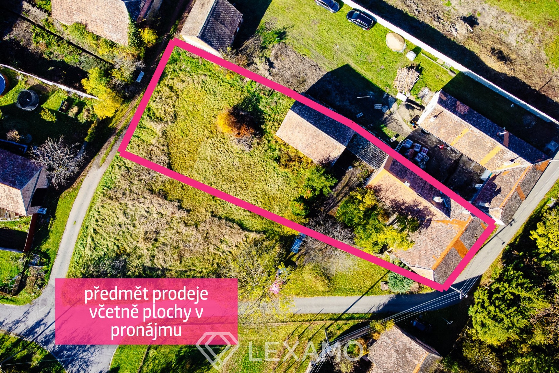 Vyznačení s pronájmem