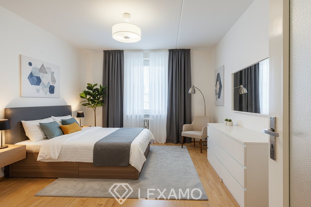 foto staging - ložnice