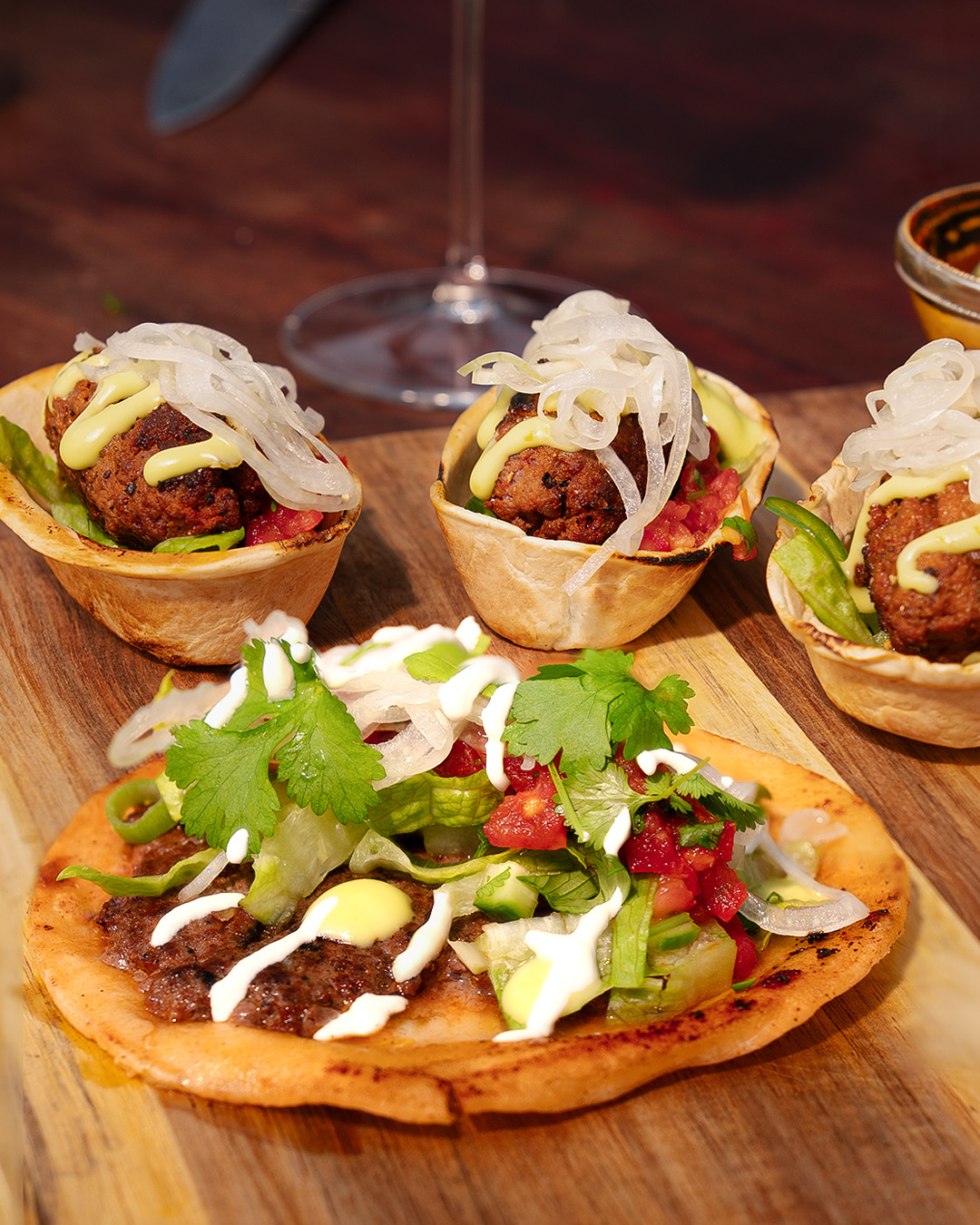 Nickes Cappo de Taco – smashed tacos & taco-järpar