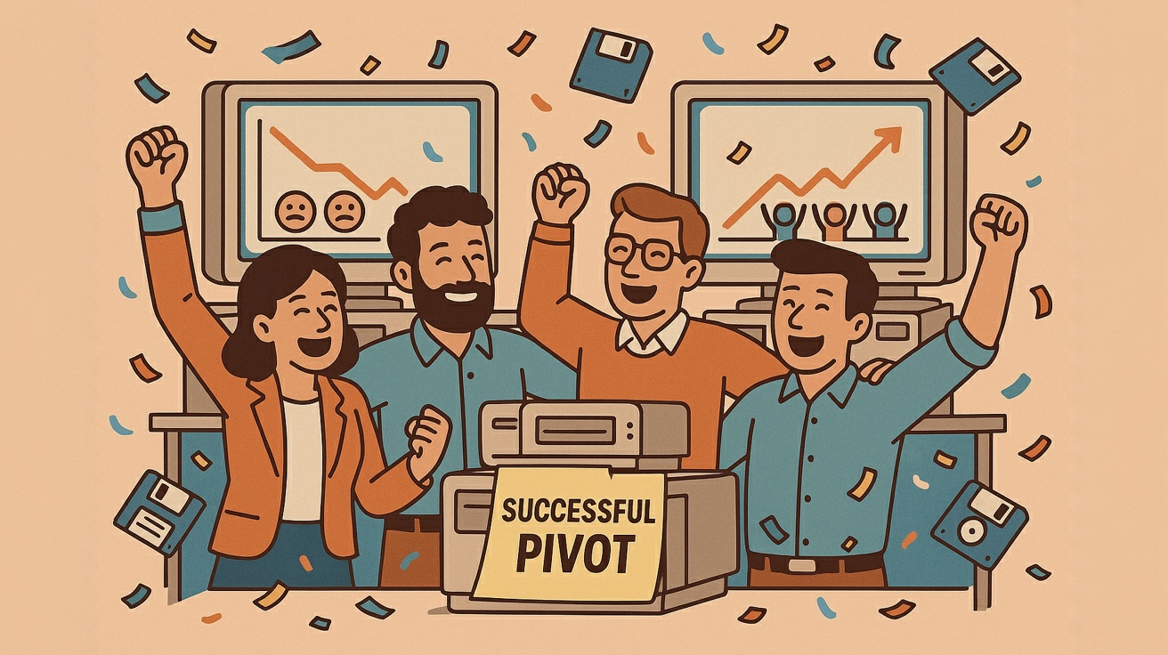 Comment réussir un pivot stratégique en entreprise : notre retour d'expérience