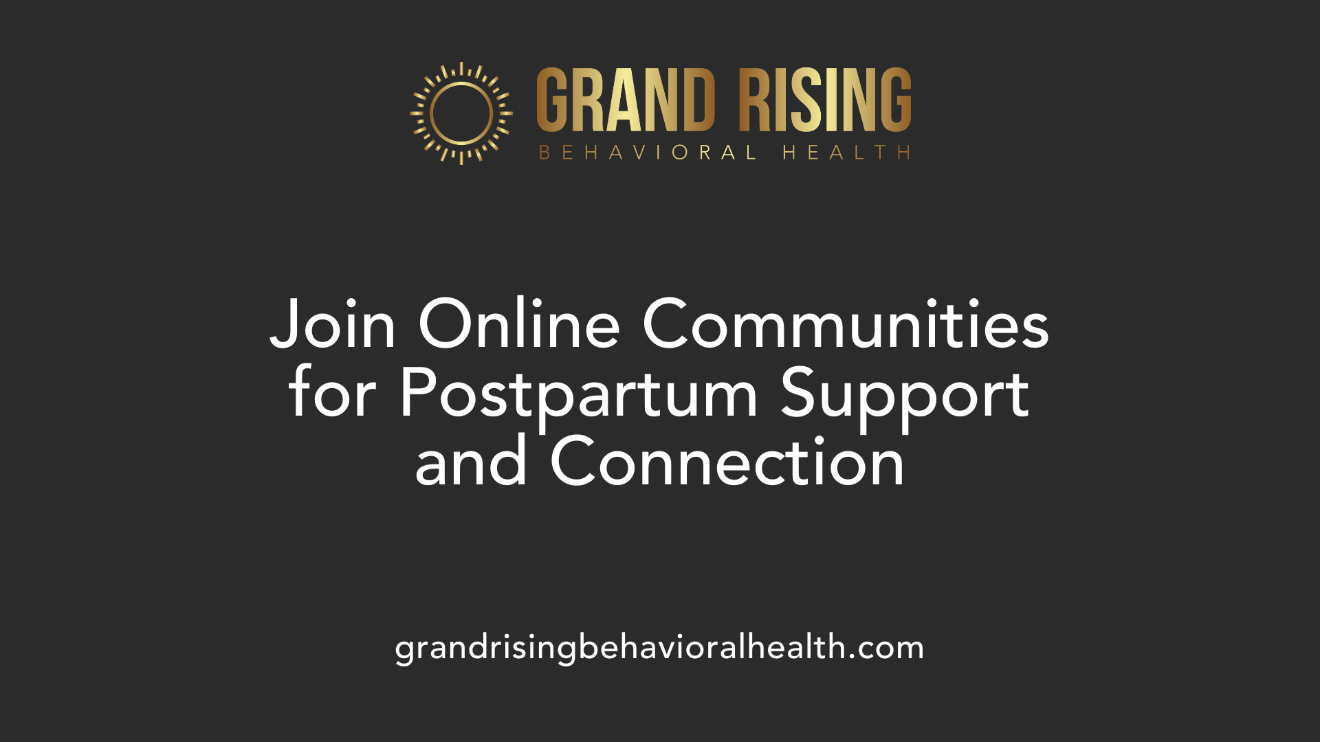 Join Online Communities for Postpartum Support and Connection