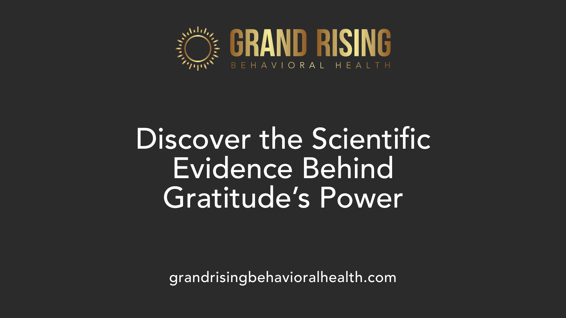 Discover the Scientific Evidence Behind Gratitude’s Power