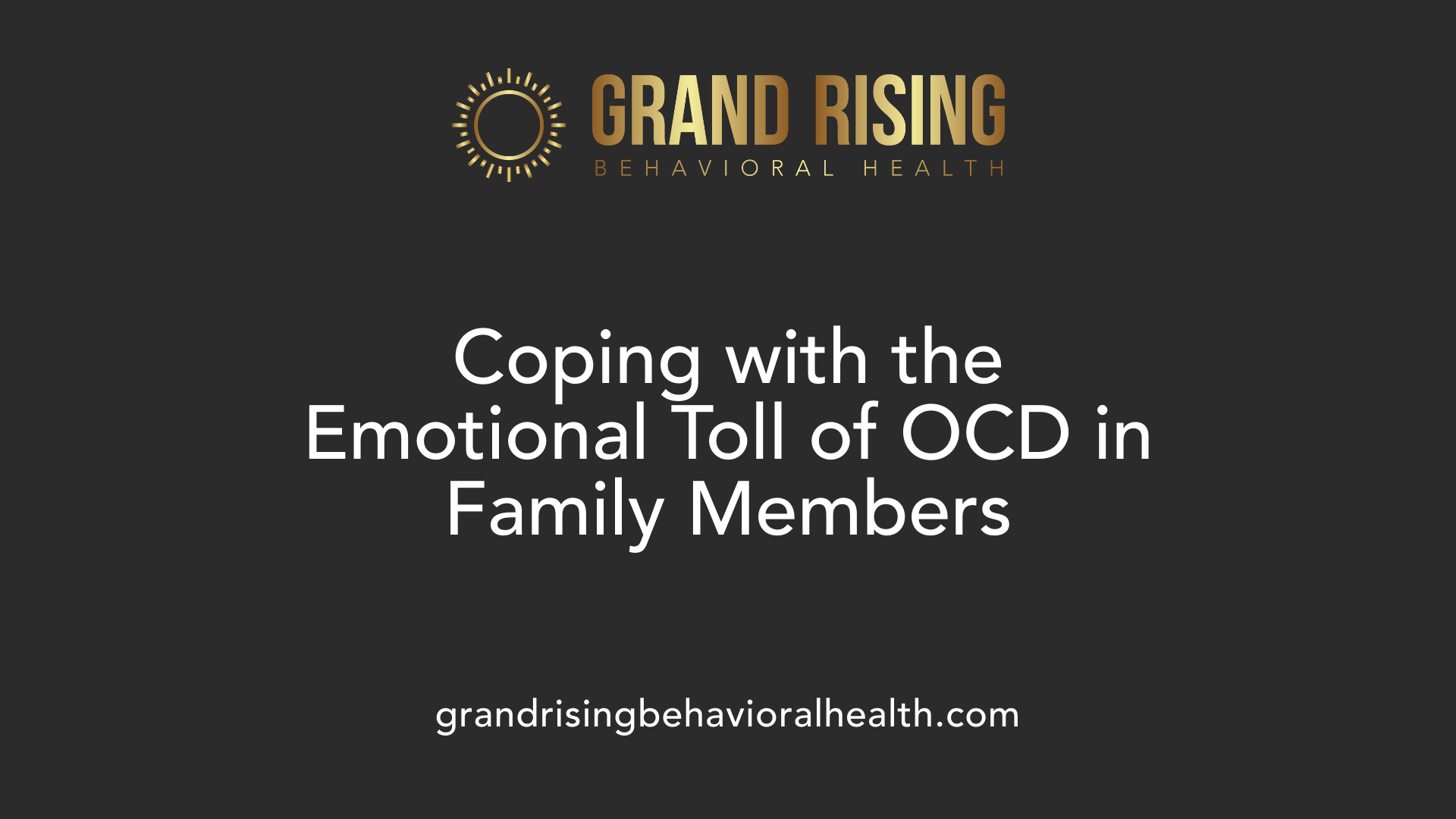 Coping with the Emotional Toll of OCD in Family Members
