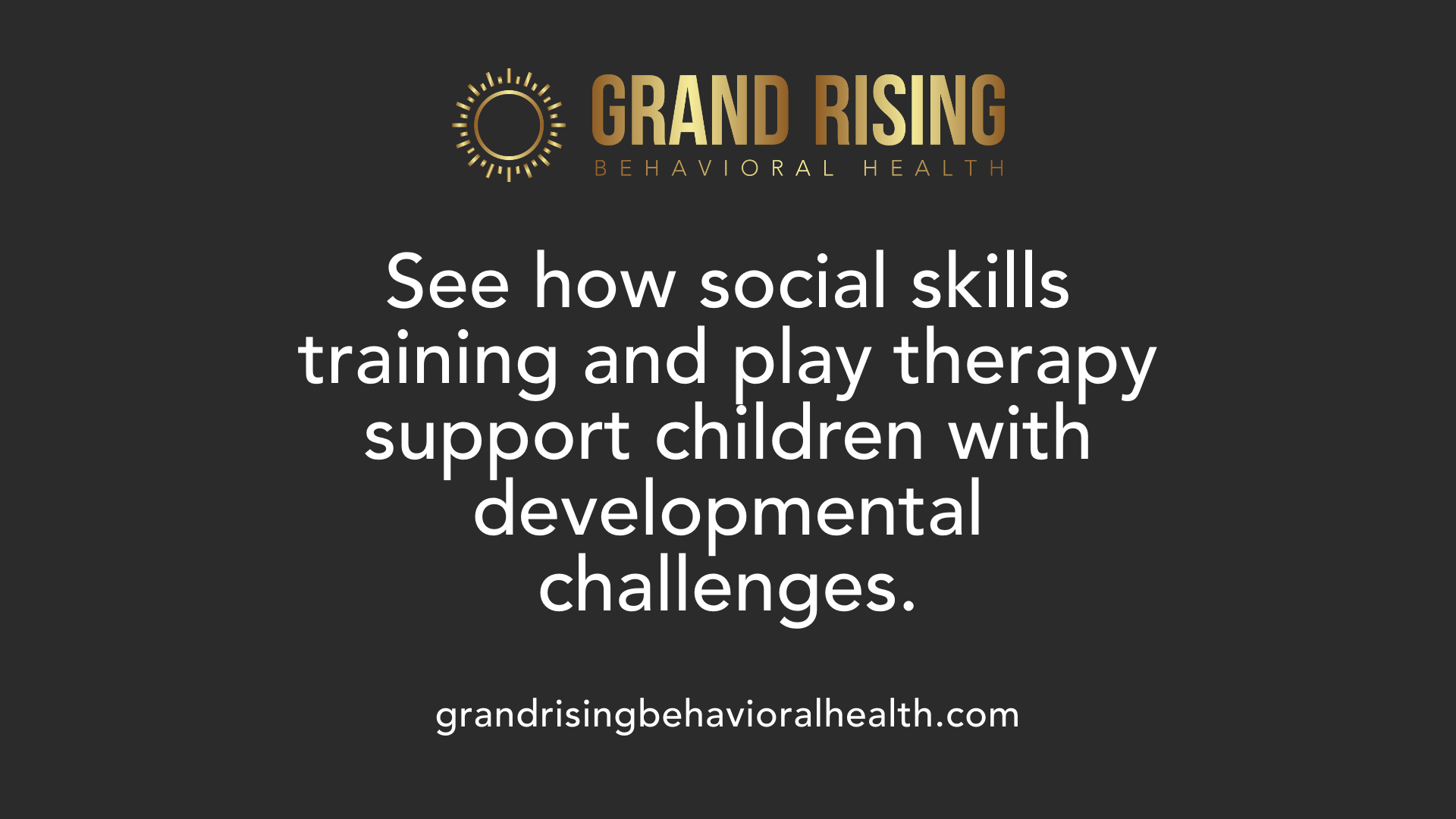 See how social skills training and play therapy support children with developmental challenges.