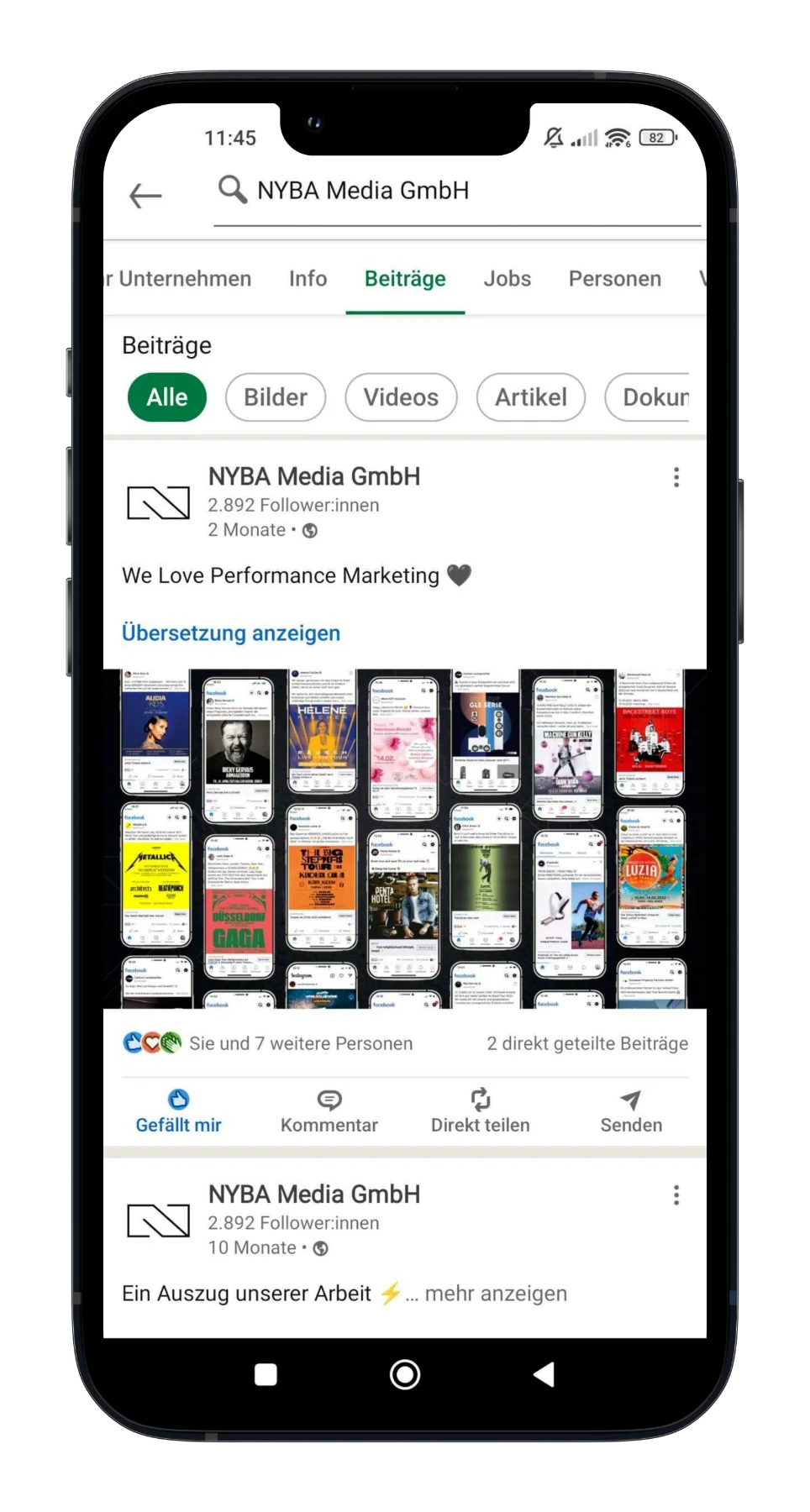 Übersicht: Aktuelle Formate und Bildgrößen von Facebook, Instagram, LinkedIn, TikTok, Twitter und Pinterest., Bild 8