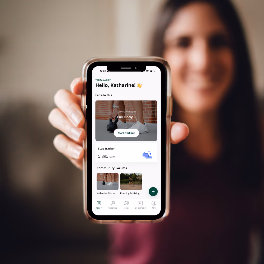 fitness app dashboard