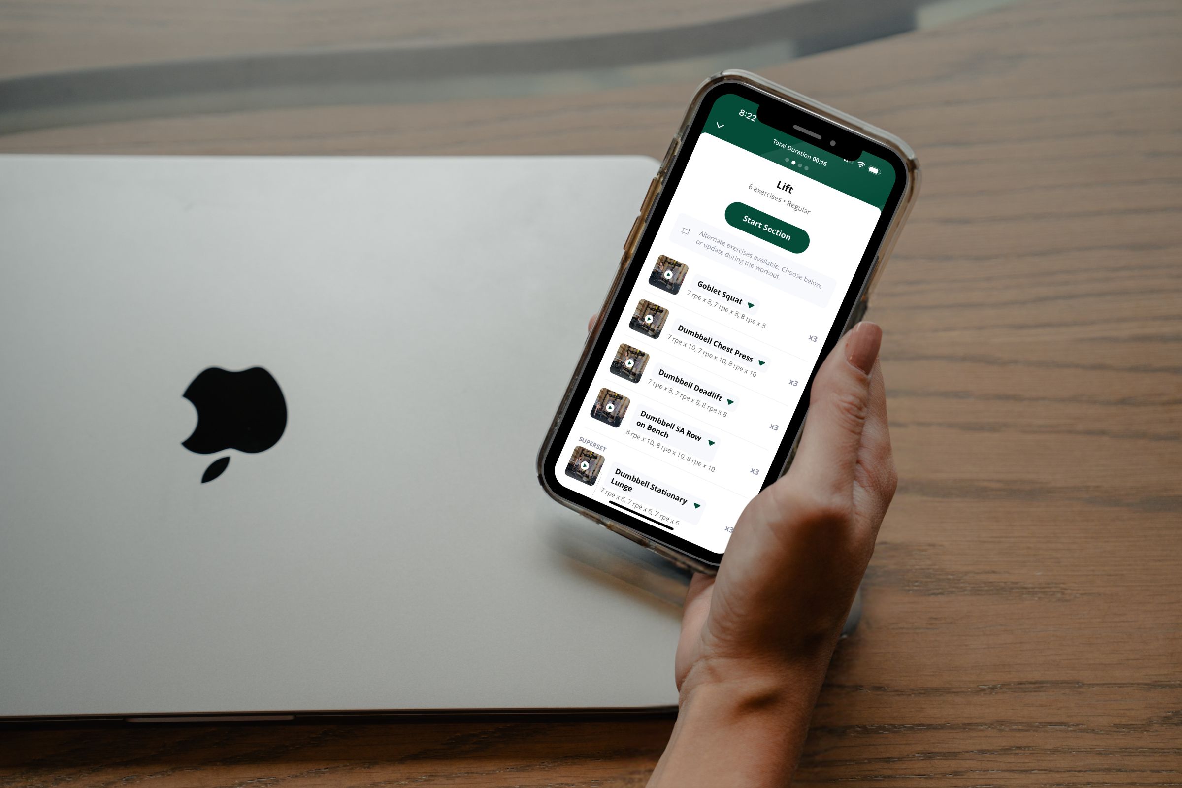 fitness training app