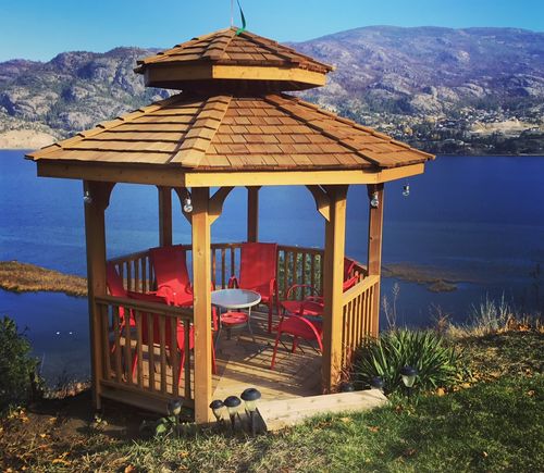 Gazebo with view