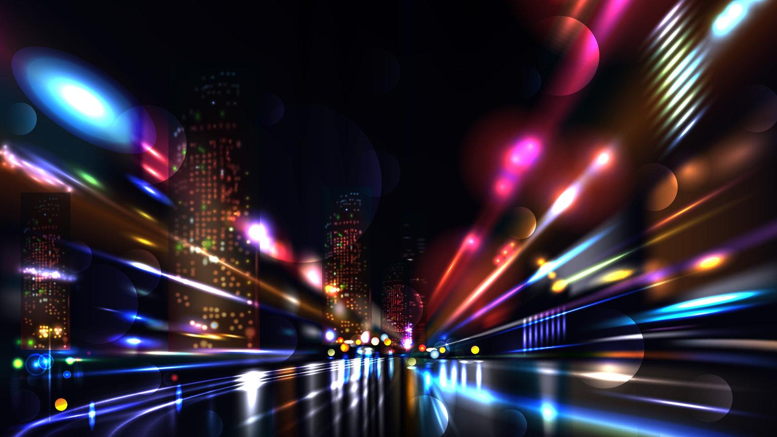 City lights represent the vibrant energy of live events in experiential marketing campaigns
