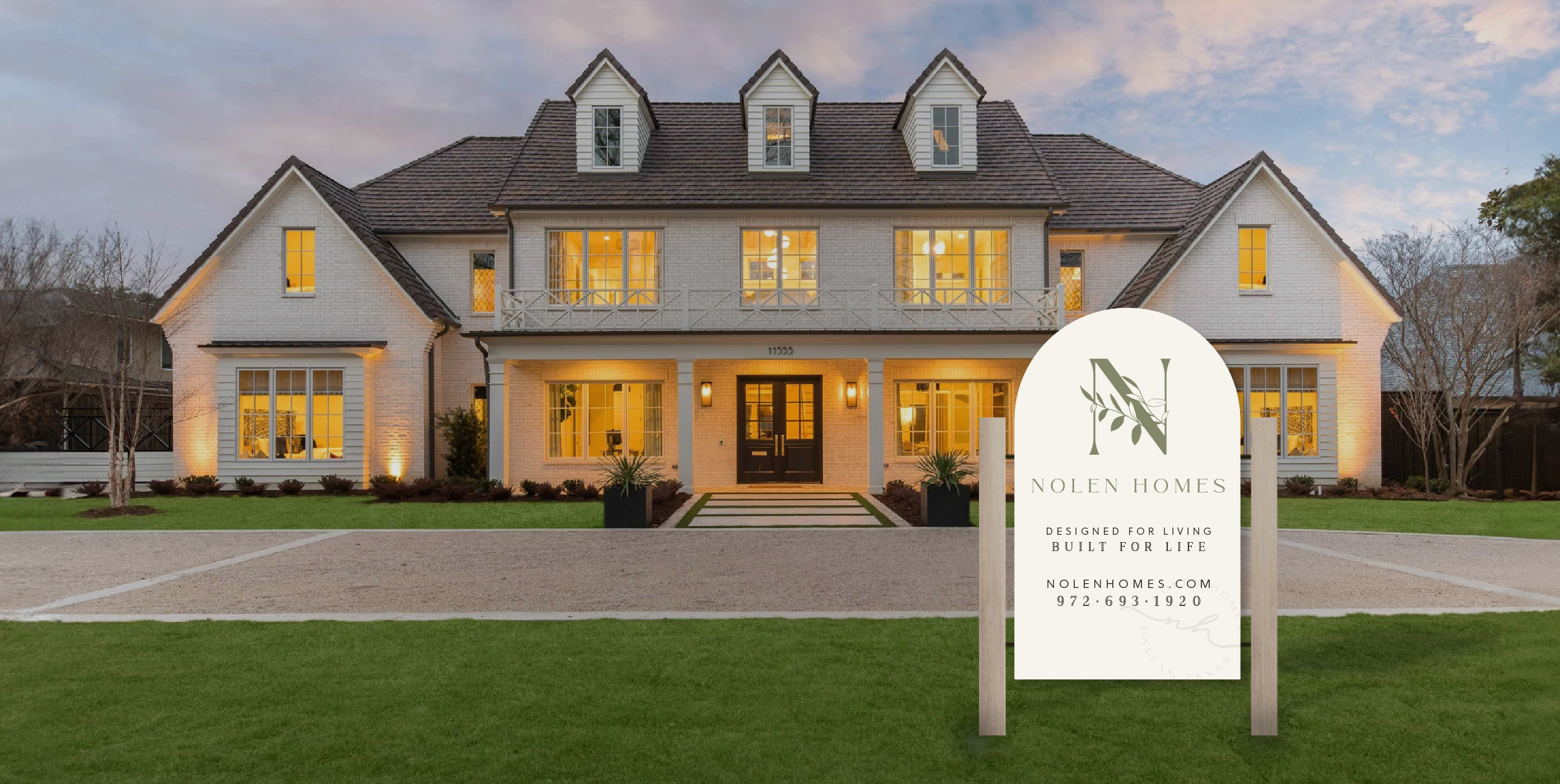 A woman putting on a golf course with a man watching, showcasing the active lifestyle at The Links.