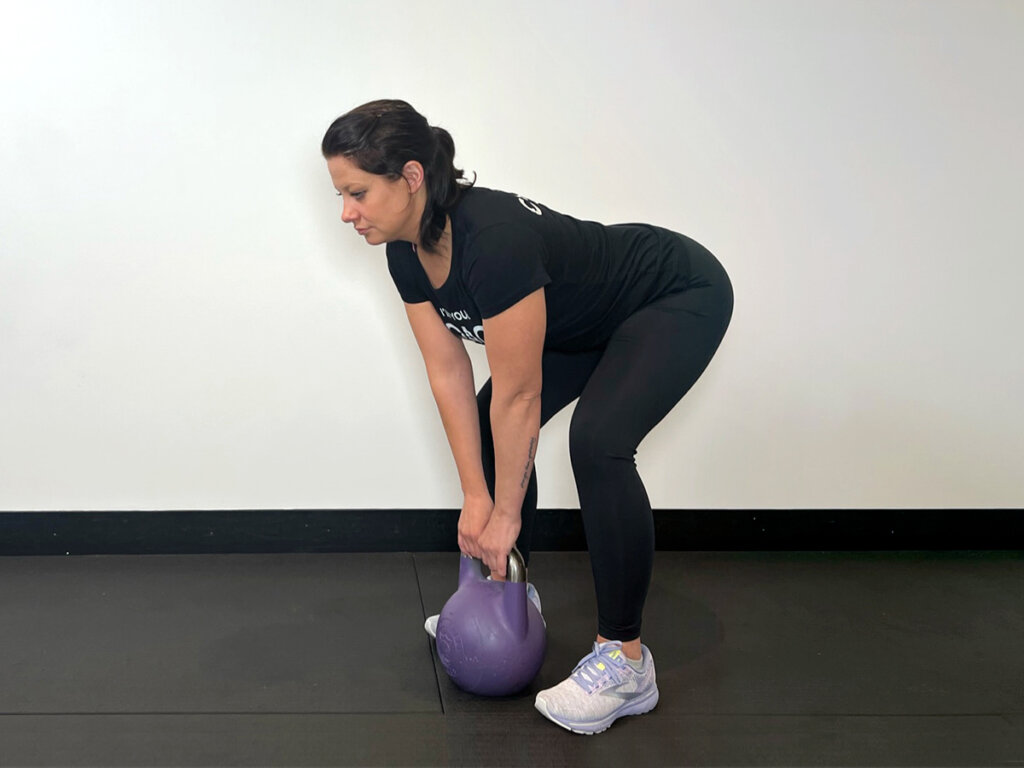 Kettlebell Deadlift Step 1