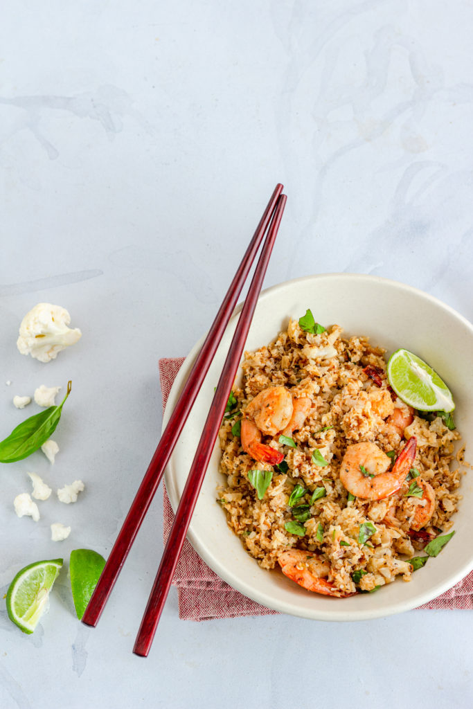Cauliflower Shrimp Fried Rice