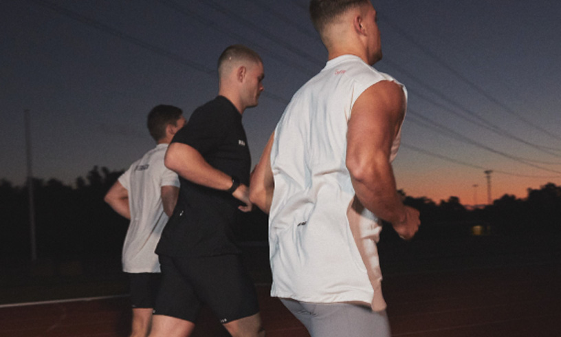 REC GEN brand athletes training in gym - Purple Perks offer.