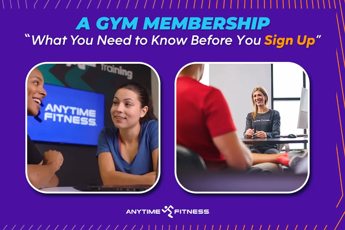 A complete gym membership guide — person reviewing Anytime Fitness membership options in India