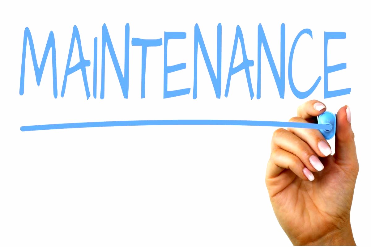 Maintenance - Handwriting image