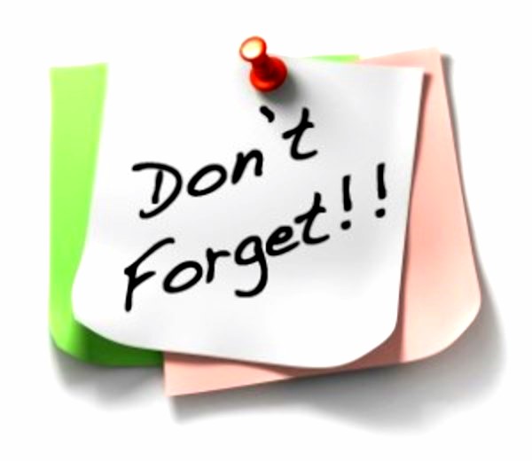 Life of an Educator - Dr. Justin Tarte: Don't forget...