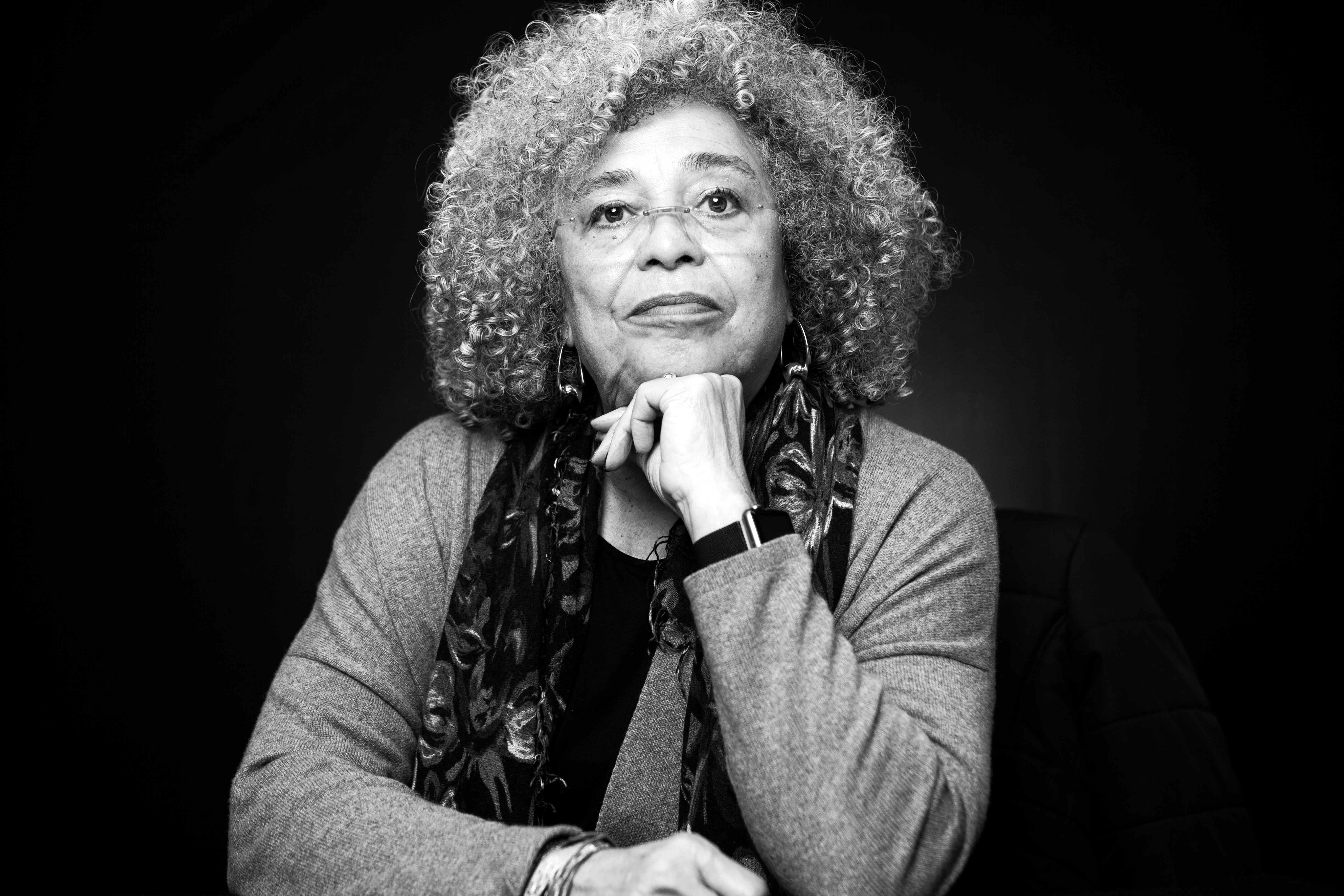 Portrait of Dr. Angela Y. Davis, keynote speaker at the gala.