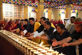 14 June 2025: A special prayer ceremony was held at the Grand Kuenrey of  the Tashichodzong in memory of the precious lives lost in the tragic plane  crash in Ahmedabad, India. His
