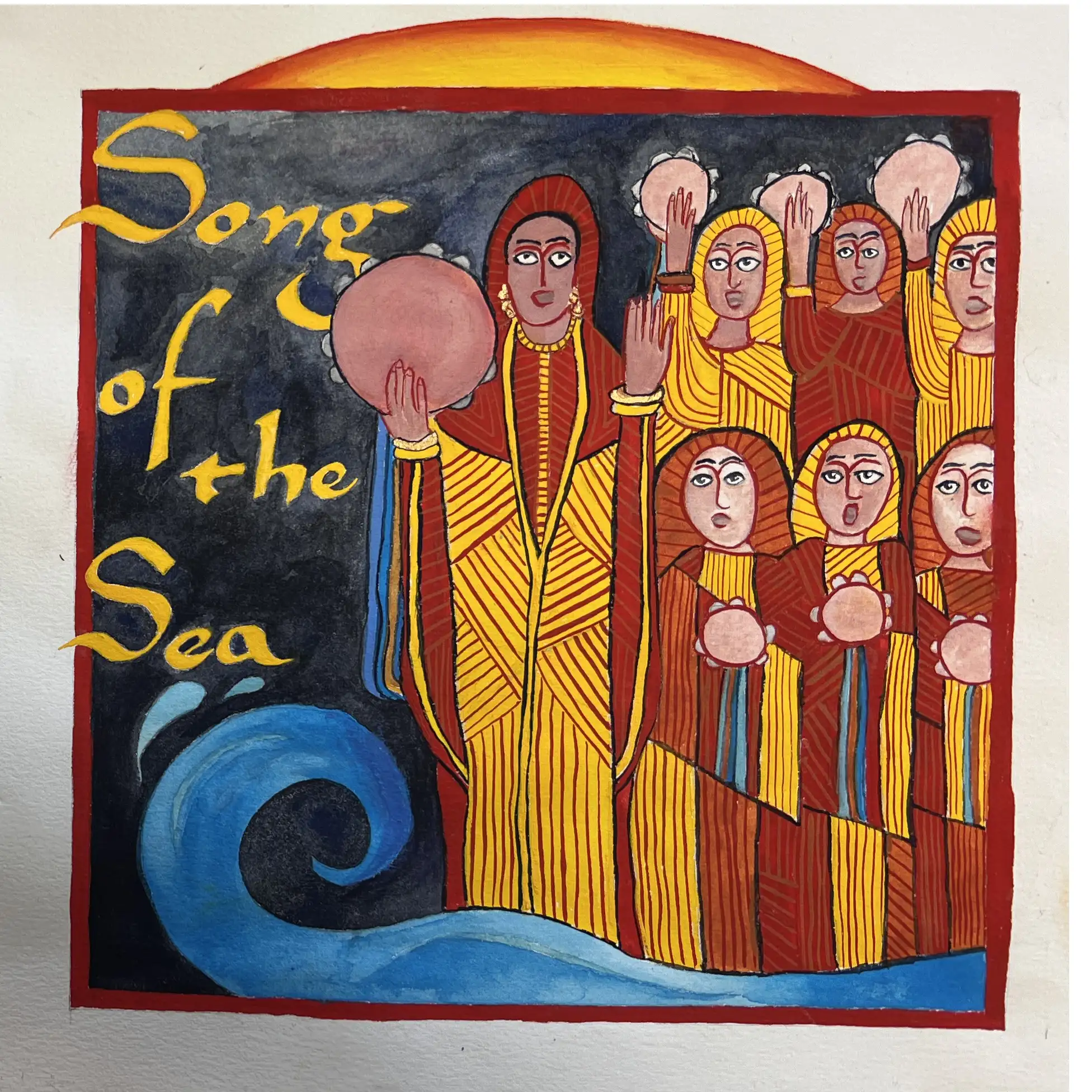 Scriptorium study group: studied ancient manuscript illumination