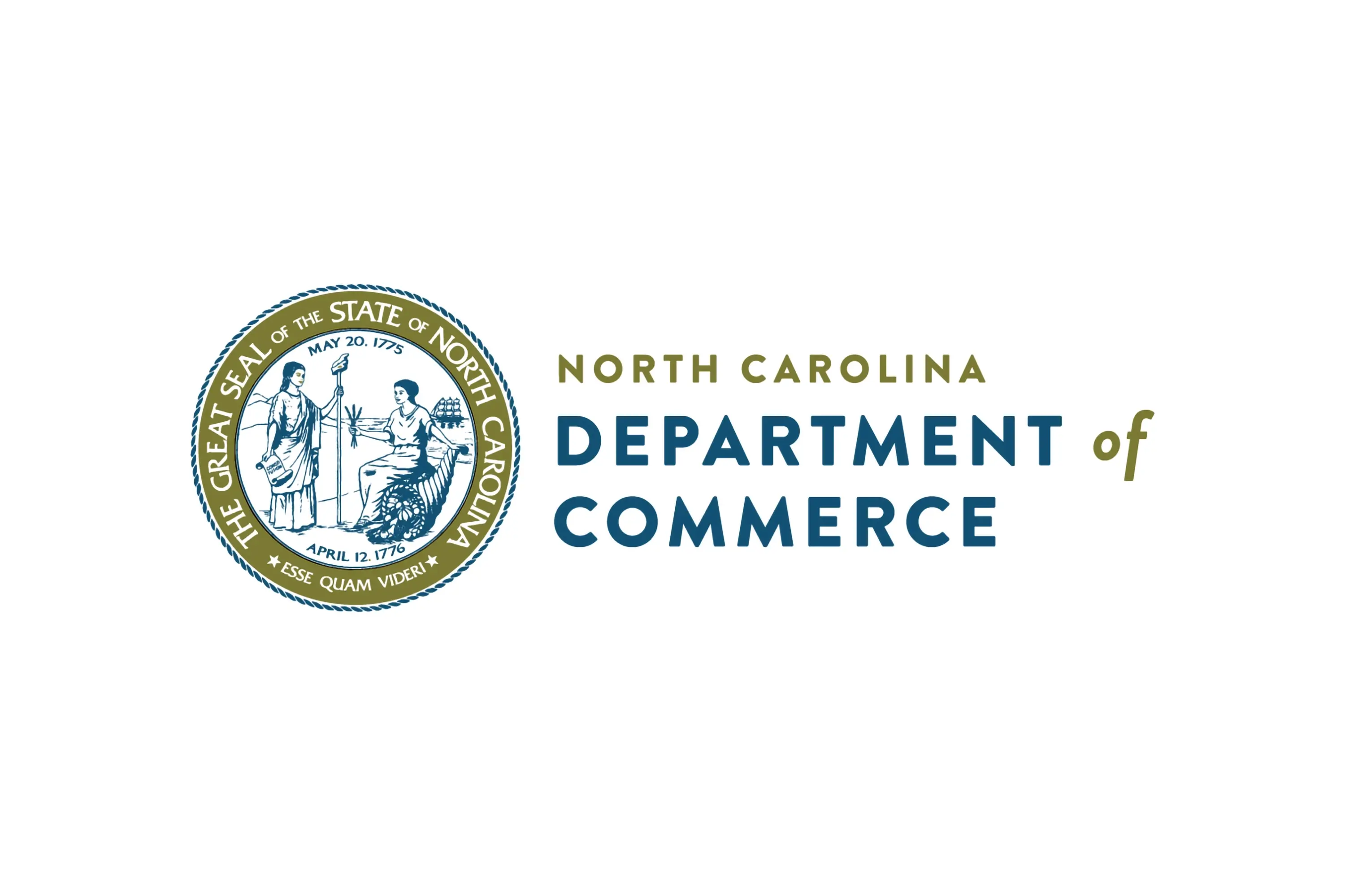 The North Carolina Department of Commerce logo