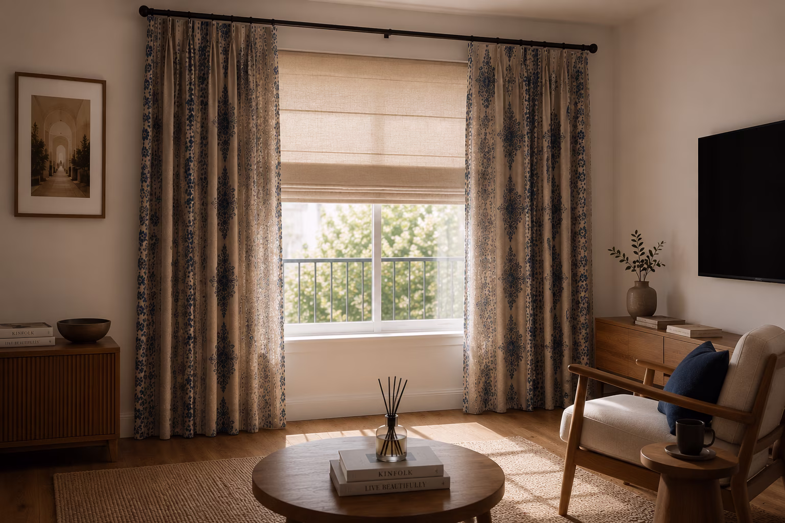 patterned curtains for room