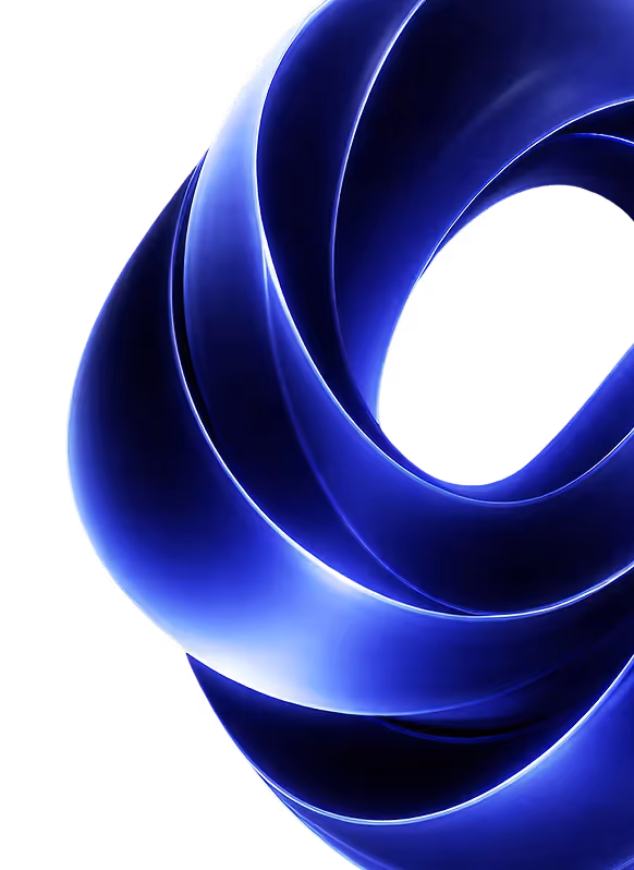 Blue shape abstract background