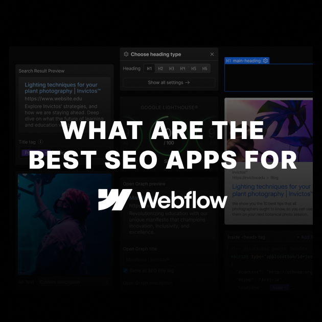 The Best SEO Plugins for Webflow in 2026
