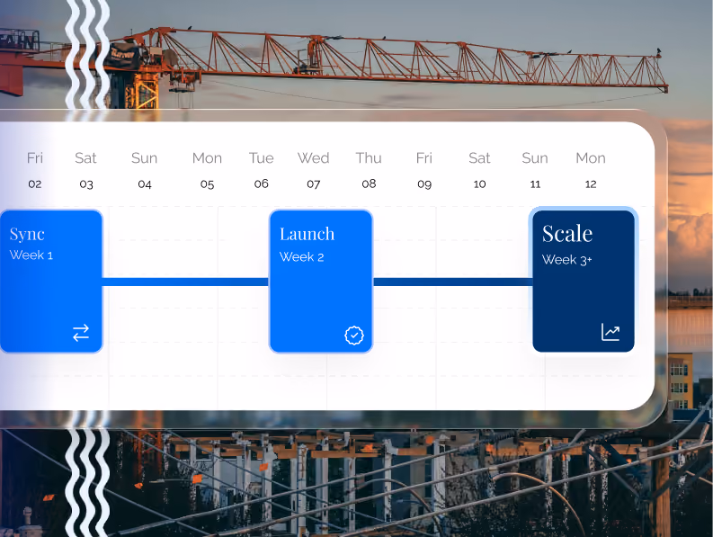 Save time and eliminate manual review with automated invoice processing, PO matching, and submissions for contractors