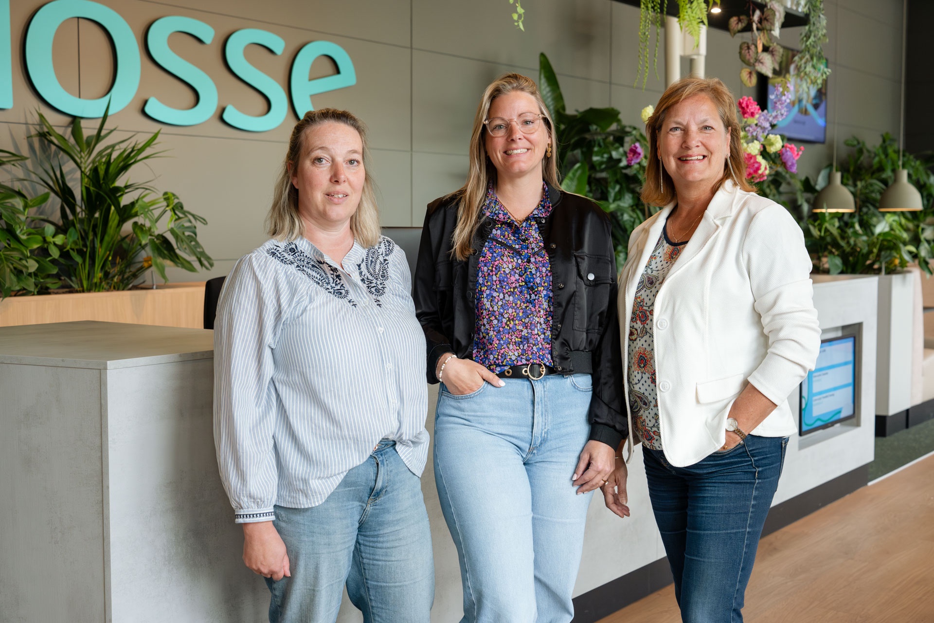 De eerste lijnen van Blosse