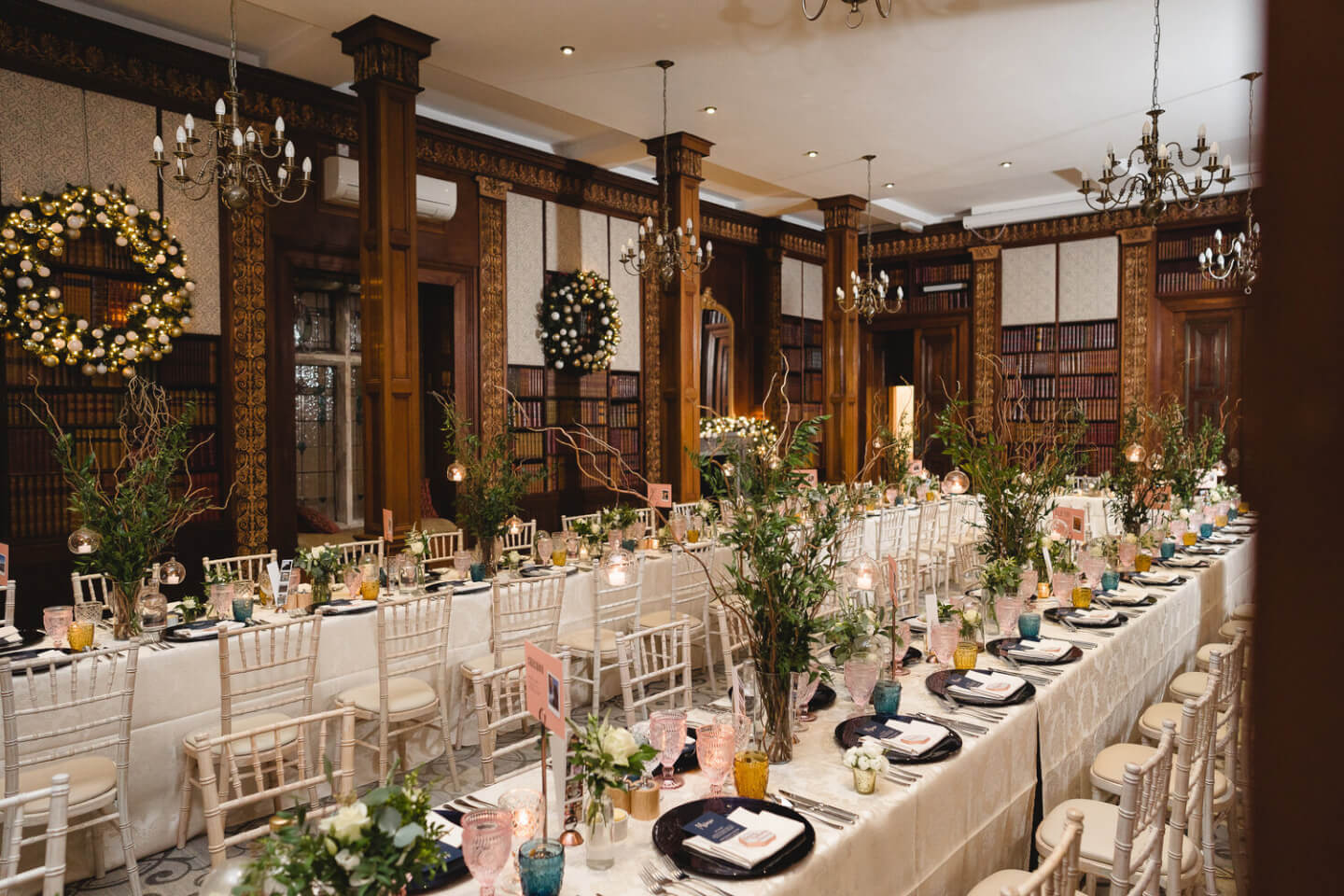 The Library at Clevedon Hall