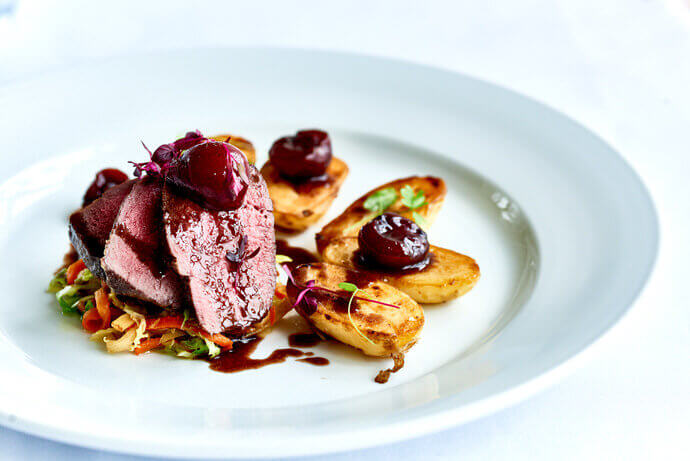Mouthwatering mains at Clevedon Hall