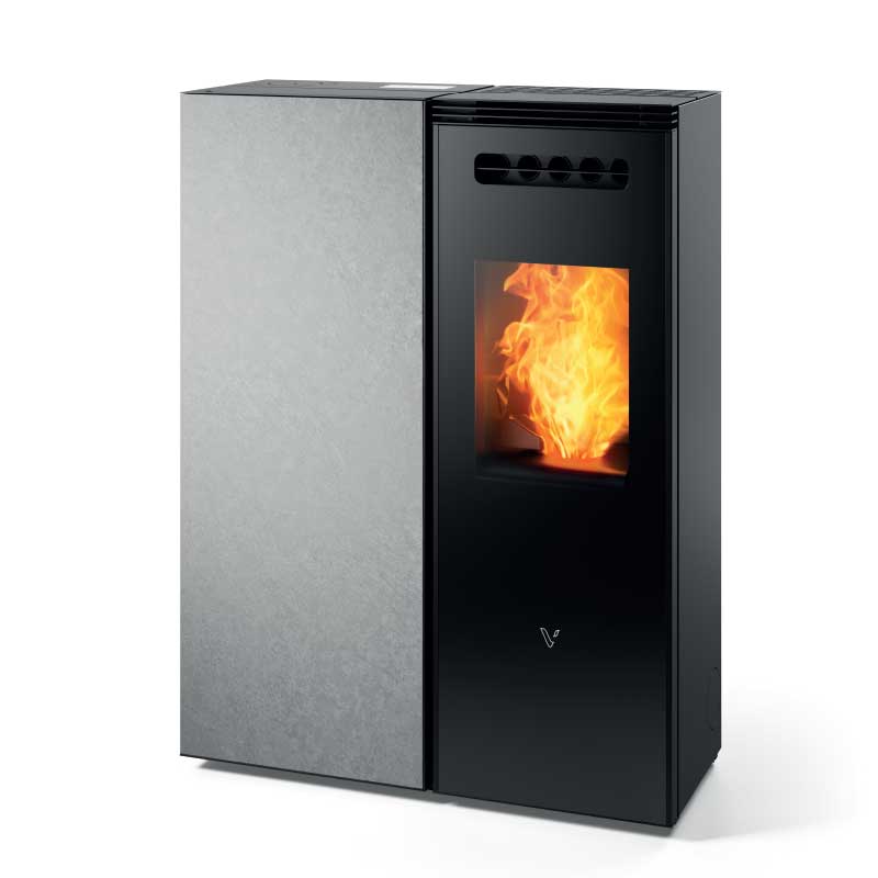 Un poêle à granulés design, connecté et performant