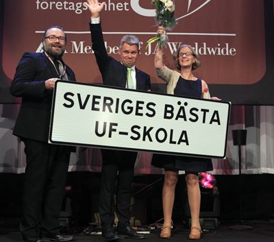 Stora Segerstad Naturbrukscentrum är årets bästa skola för unga företagare