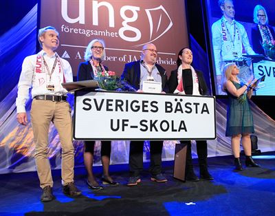 Bästa skolan för unga företagare finns i Västerås