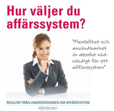 Pris och användbarhet viktiga vid val av affärssystem