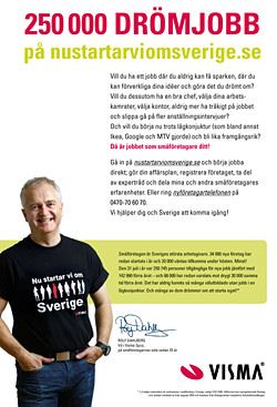 Visma startar kampanj för fler nya företag