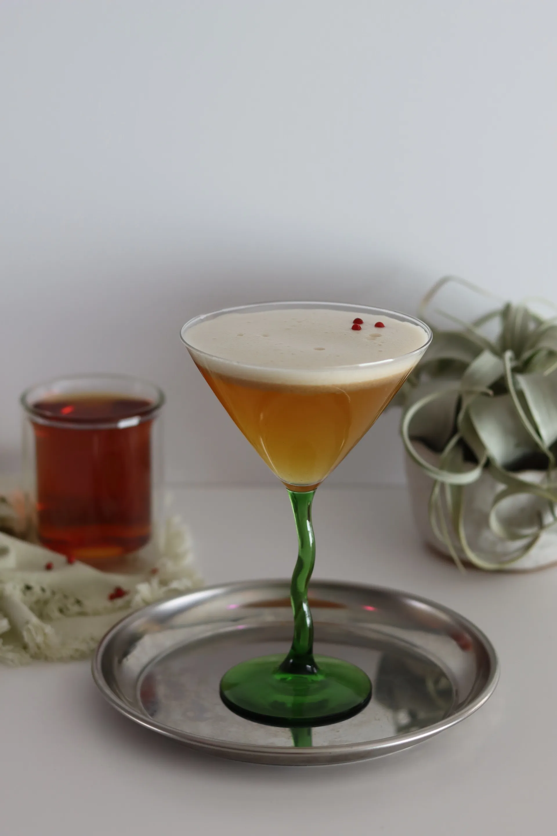 Mocktail: Tea Mocktail Drink Twilight Martini