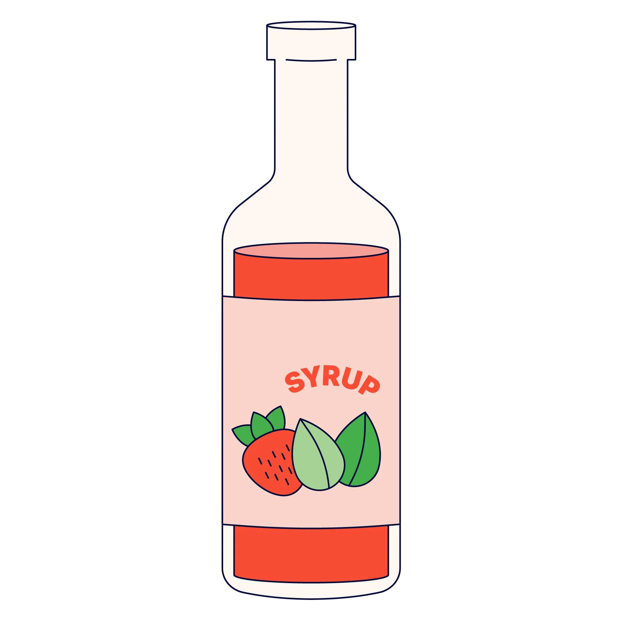Infused syrups for non alcoholic cocktails and mocktail bar cart