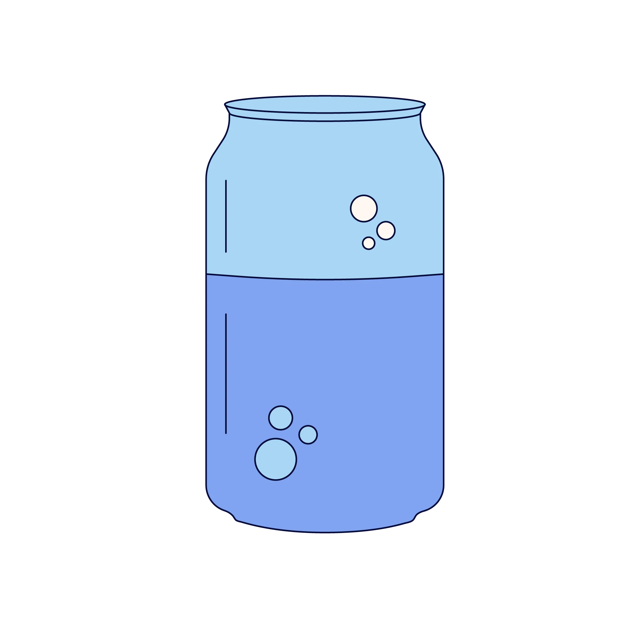 Sparkling water for zero proof mocktails and non alcoholic bar cart drinks