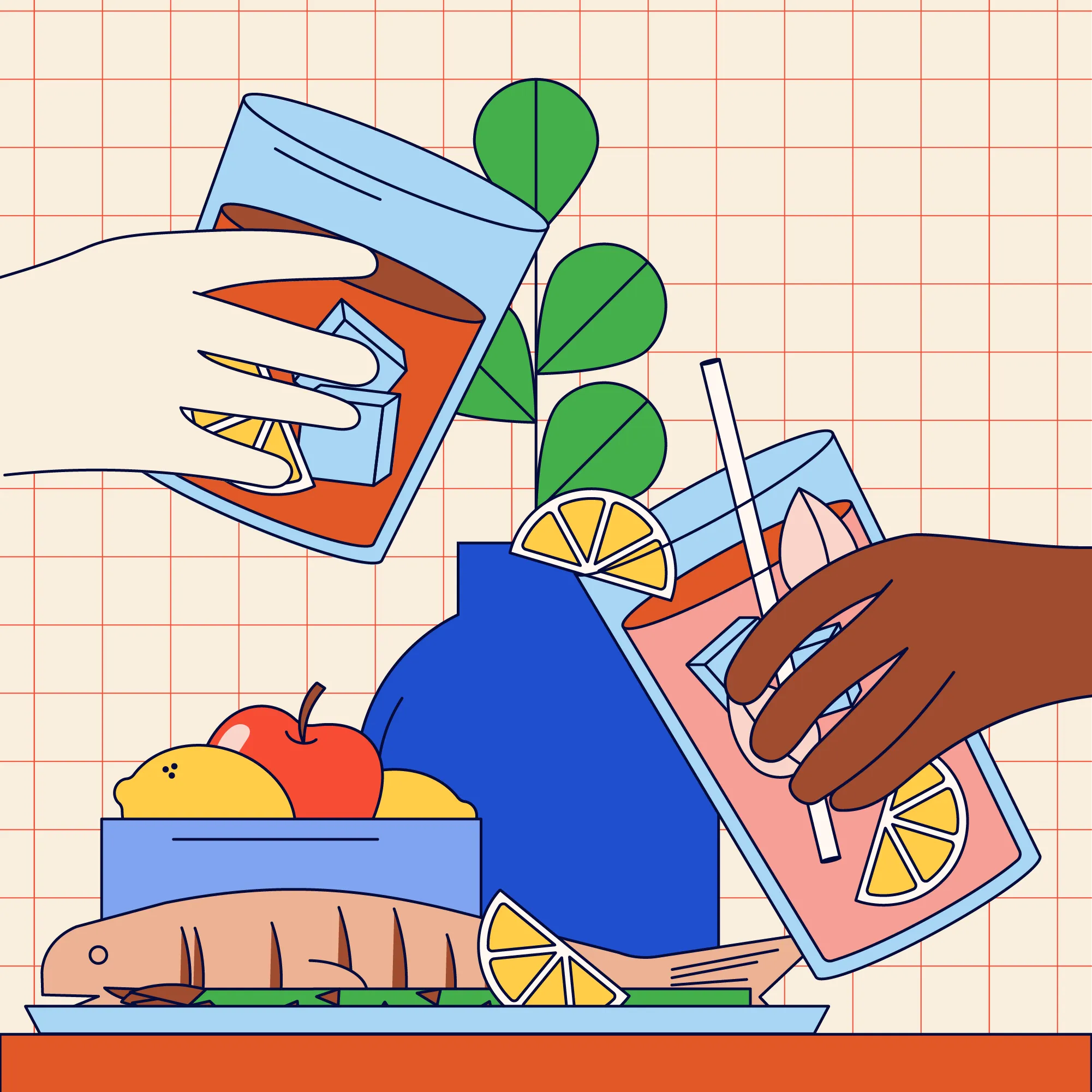 Ultimate guide to non alcoholic beverage and food pairings — mocktail and meal ideas